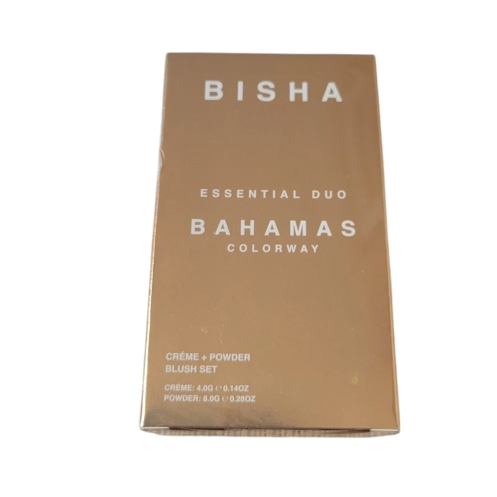 Bisha Essential Duo Creme + Powder Blush Set -Bahamas
